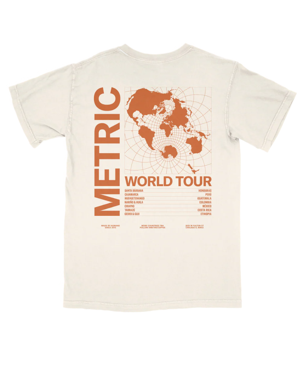 World Tour 2026 T-Shirt (Ivory)
